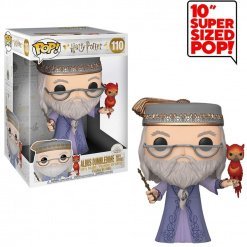 Funko Pop Harry Potter - Albus Dumbledore with Fawkes (10 pulgadas - 25cm)