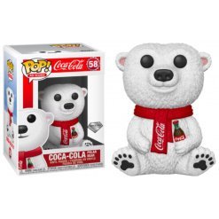 Funko Pop Coca Cola - Polar Bear (Diamond Collection) - Oso (Brillante)