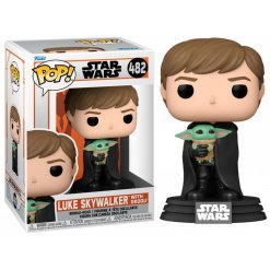 Funko Pop Star Wars Mandalorian - Luke Skywalker with Baby Yoda Grogu