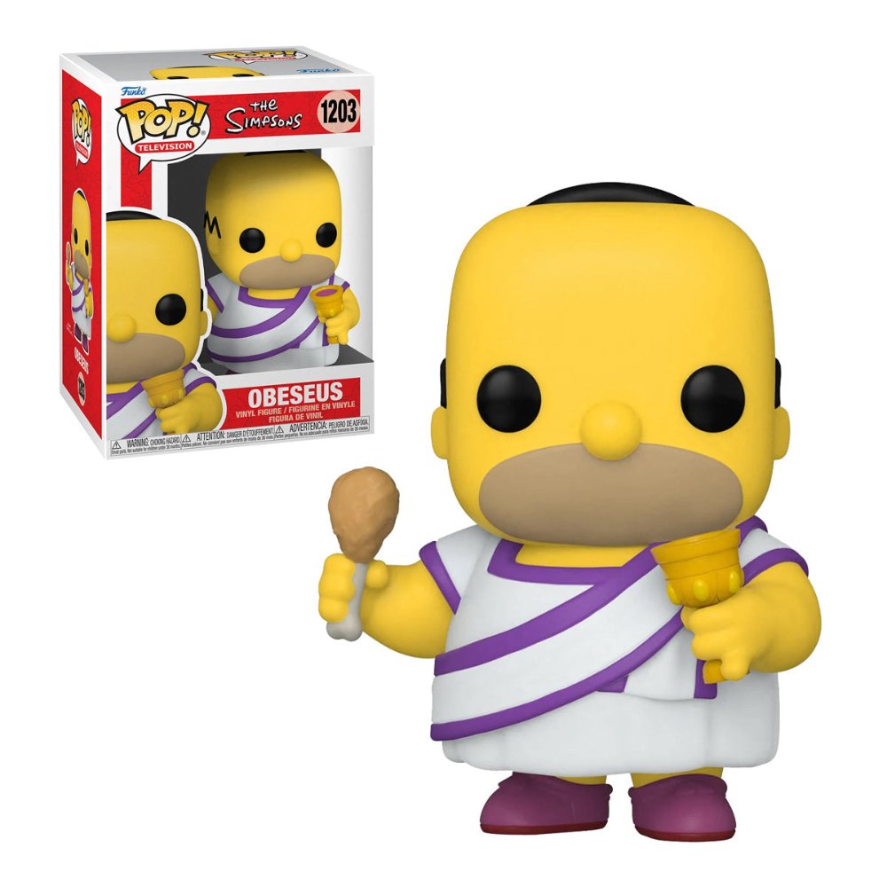 Funko Pop Homer Simpson N°01 – Neuf Sous Blister – Coffret De Protection Inclus – Édition Rare 2012