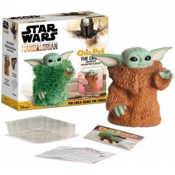 Figura Star Wars - Baby Yoda Grogu Force - Neca Chia Pet (Maceta y Semillas)