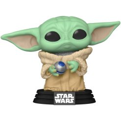 Alternative view of Funko Pop Star Wars - Baby Yoda Grogu with Armor