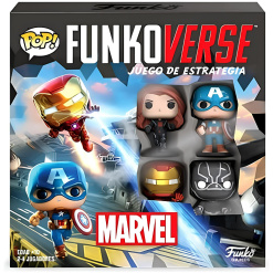 Alternative view of Juego de Mesa Marvel Iron Man - Capitán América - Pantera Negra - Funko Game