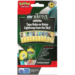 Alternative view of Cartas Pokemon TCG - Tapu Koko Deck 60 Cards Set (Inglés)