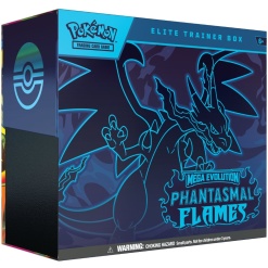 Alternative view of Cartas Pokemon TCG - Mega Evolution Phantasmal Flames Elite Trainer Box ETB (Inglés)