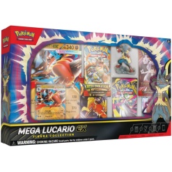 Alternative view of Cartas Pokemon TCG Mega Evolution - Mega Lucario Cards Set y Figura Lucario (Inglés)