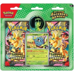Cartas Pokemon TCG Mega Evolution Ascended Heroes - Erika - Tangela 20 Cards Set (Español)