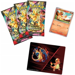 Alternative view of Cartas Pokemon TCG Mega Evolution Ascended Heroes - Tech Sticker y Charmander 30 Cards Set (Español)