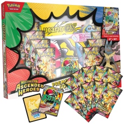 Cartas Pokemon TCG Ascended Heroes - Mega Lucario Cards Set Premium (Español)