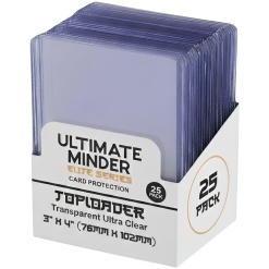 Alternative view of Toploader para Cartas Pokemon TCG y Magic para 25 cards - Fundas Micas Sleeves Duros - Ultimate