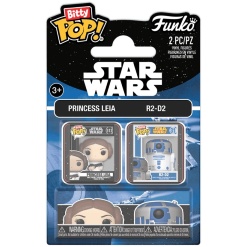 Funko Bitty Pop Star Wars - Leia - R2D2