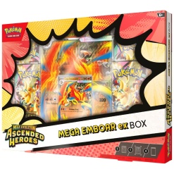 Alternative view of Cartas Pokemon TCG Ascended Heroes - Mega Emboar Cards Set (Inglés)