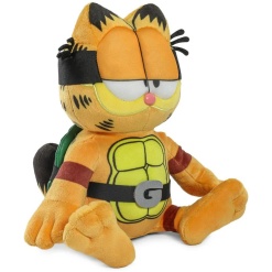 Alternative view of Peluche Gato Garfield x Tortugas Ninja - Garfello (20cm) - Kidrobot