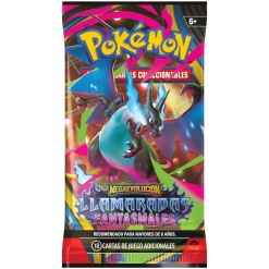 Cartas Pokemon TCG - Sobre Phantasmal Flames Booster 10 Cards (Español)