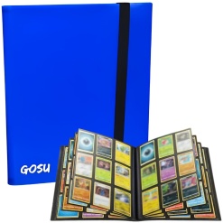 Album para Cartas Pokemon TCG y Magic para 360 cards - Azul - Folder Binder Gosu