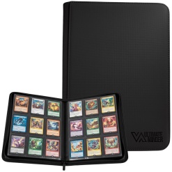 Album con cierre para Cartas Pokemon TCG y Magic para 360 cards - Negro - Folder Binder Ultimate