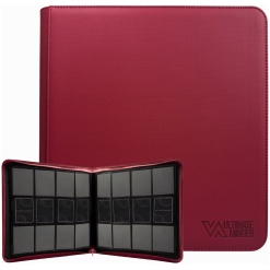 Album con cierre para Cartas Pokemon TCG y Magic para 480 cards - Rojo - Folder Binder Ultimate