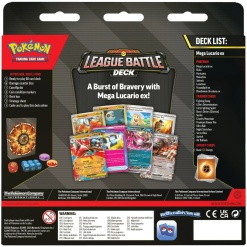 Alternative view of Cartas Pokemon TCG Battle Deck - Mega Lucario Cards Set (Inglés)