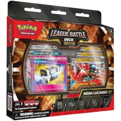 Cartas Pokemon TCG Battle Deck - Mega Lucario Cards Set (Español)