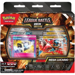Alternative view of Cartas Pokemon TCG Battle Deck - Mega Lucario Cards Set (Español)