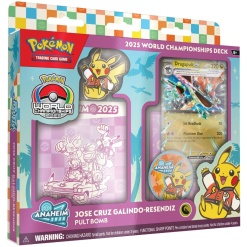 Cartas Pokemon TCG World Championships Deck 2025 - Dragapult Cards Set (Inglés)