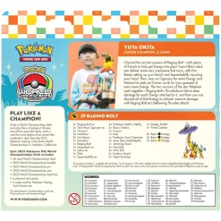 Alternative view of Cartas Pokemon TCG World Championships Deck 2025 - Raging Bolt Cards Set (Inglés)