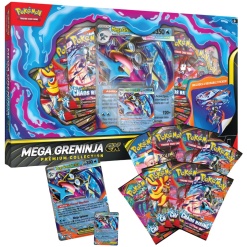 Cartas Pokemon TCG - Mega Greninja Cards Set Premium (Inglés)