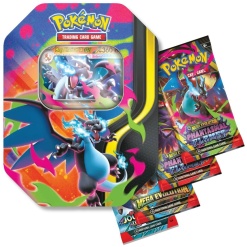 Cartas Pokemon TCG - Mega Charizard X 40 Cards y Lata Coleccionable (Inglés)