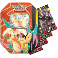 Cartas Pokemon TCG Mega Dragonite - 40 Cards y Lata Coleccionable (Inglés)
