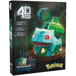 Alternative view of Rompecabezas 4D Pokemon Bulbasaur - Armable Model Kit