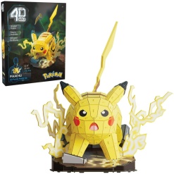 Rompecabezas 4D Pokemon Pikachu - Armable Model Kit