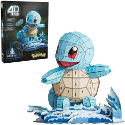 Rompecabezas 4D Pokemon Squirtle - Armable Model Kit