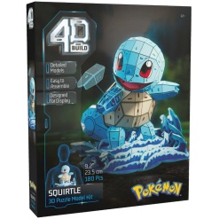 Alternative view of Rompecabezas 4D Pokemon Squirtle - Armable Model Kit