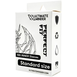 Alternative view of Fundas Micas Sleeves para Cartas Pokemon TCG y Magic para 100 cards - Transparente - Perfect Fit Ultimate
